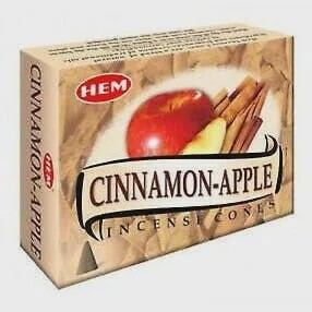 Apple Cinnamon Hem Incense Cones