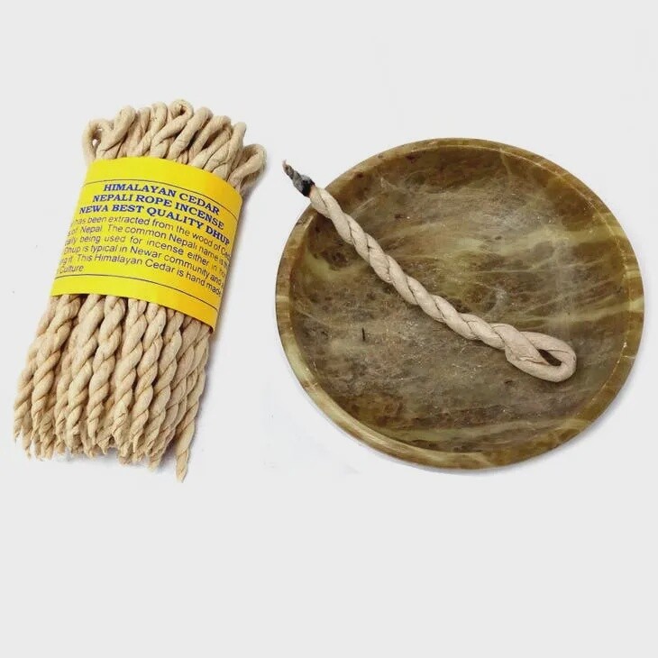 Pure Herbs Rope Incense | Cedar