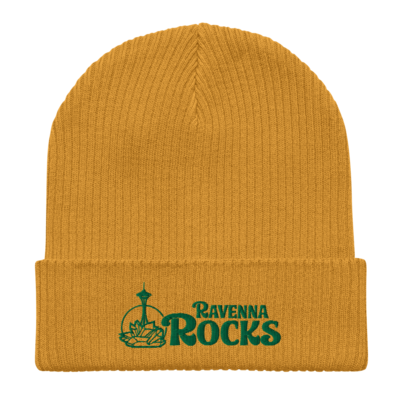 RR Logo Organic Ribbed Beanie | Ravenna Rocks Brand