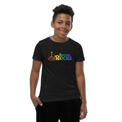 RR Rainbow Youth T-Shirt | Ravenna Rocks