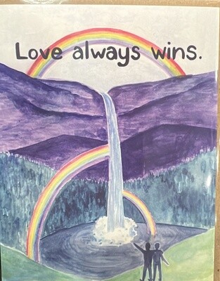 Love Always Wins Card