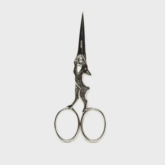 Embroidery Scissors-Rabbit Silver