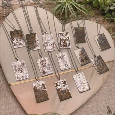 Tarot Card Necklace