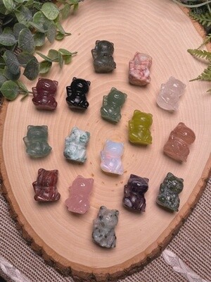 Crystal Lucky Cat | 1in