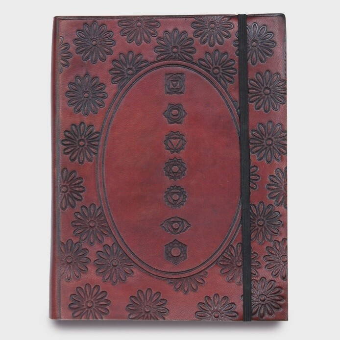 Medium Vegetable Tanned Leather Notebook