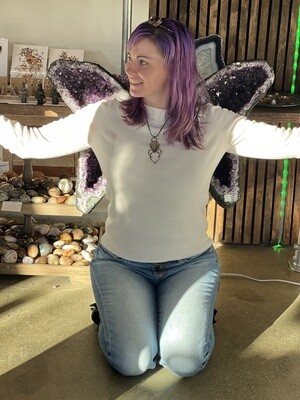 Amethyst Geode Wings