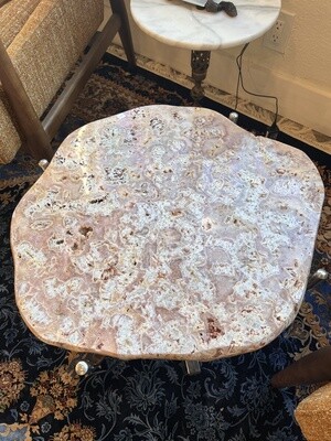 Pink Amethyst Table