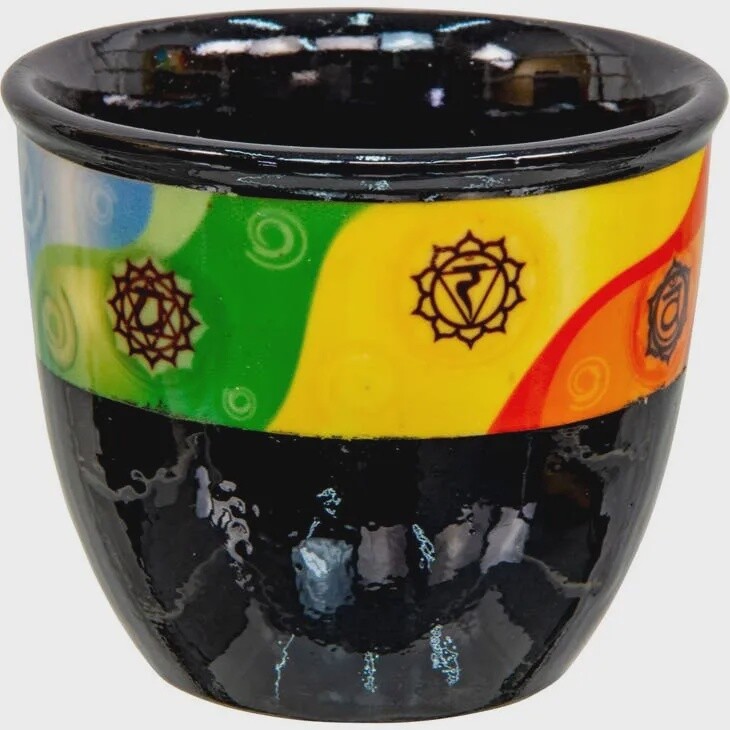 Small Ceramic Offerings Bowl, Type: Chakra
