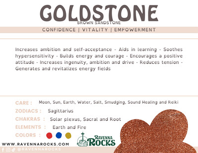 Goldstone Tumble Stone