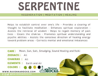 Serpentine Tumble Stone