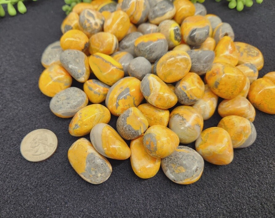 Bumblebee Jasper B Tumble Stone