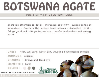 Botswana Agate Tumble Stone