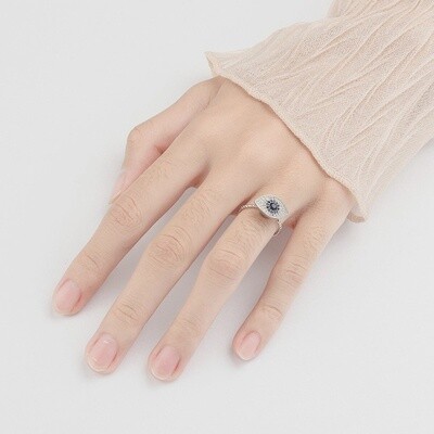 Evil Eye Fidget Spinner Ring