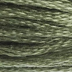 DMC 6-Strand Embroidery Floss-3052 (silver green)