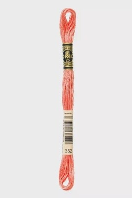 DMC 6-Strand Embroidery Floss-352 (salmon)