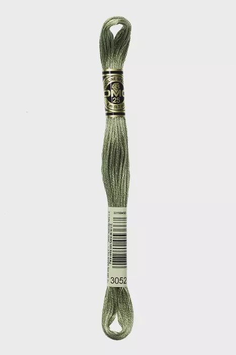DMC 6-Strand Embroidery Floss-3052 (silver green)