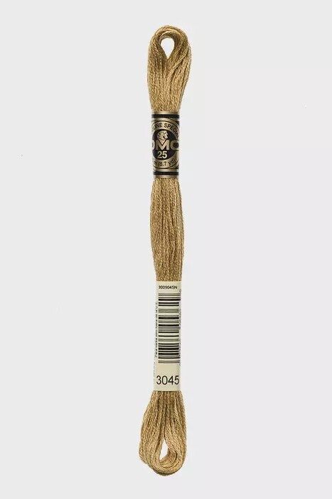 DMC 6-Strand Embroidery Floss-3045 (toffee)