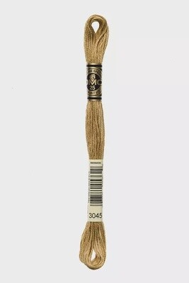 DMC 6-Strand Embroidery Floss-3045 (toffee)