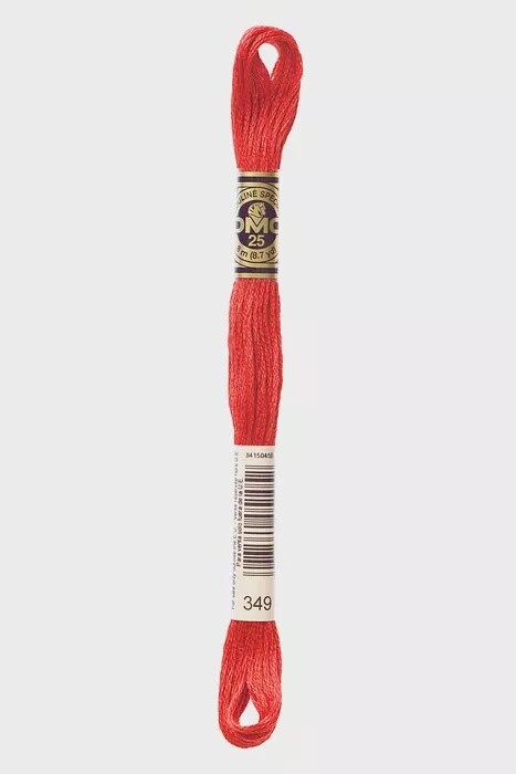 DMC 6-Strand Embroidery Floss-349 (red pepper)