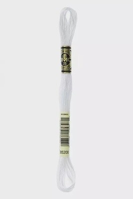 DMC 6-Strand Embroidery Floss-B5200 (pearlescent white light)