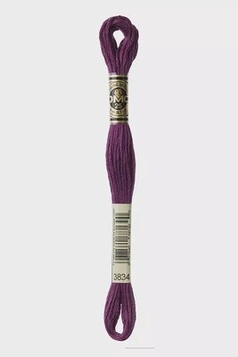 DMC 6-Strand Embroidery Floss-3834 (red grape)