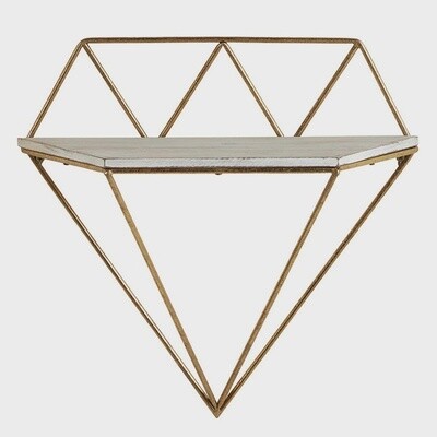 Diamond Wall Shelf