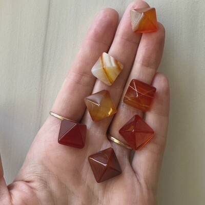 15mm Mini Gemstone Pyramid