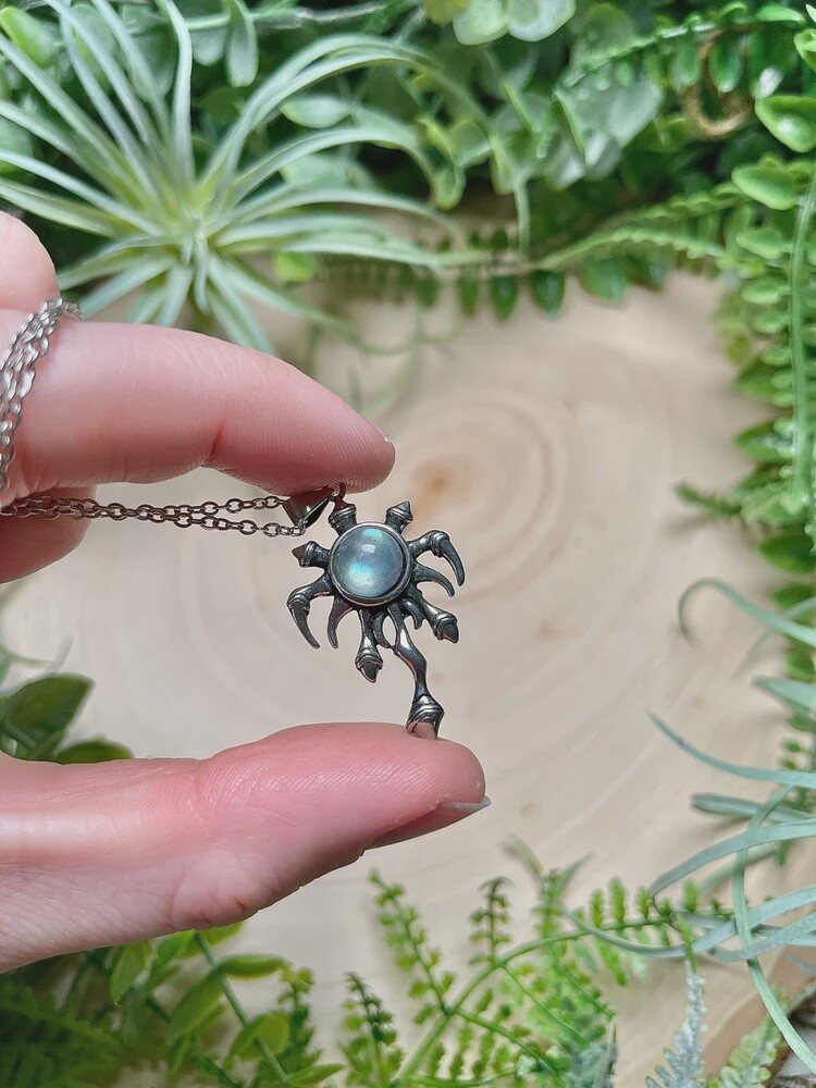 Gothic Labradorite Necklace