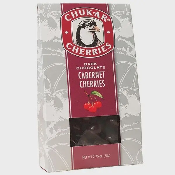 2.75 oz Chukar Cherries, Type: Dark Chocolate Carbernet