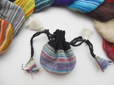 Cotton Drawstring Pouch, Type: Tiny 2.25x2.5in