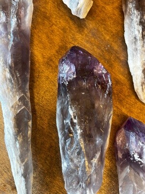 Royal Elestial Amethyst Large Root Point (by kg)