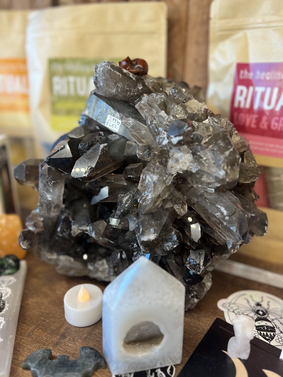 Smoky Quartz Collector piece (by kg)