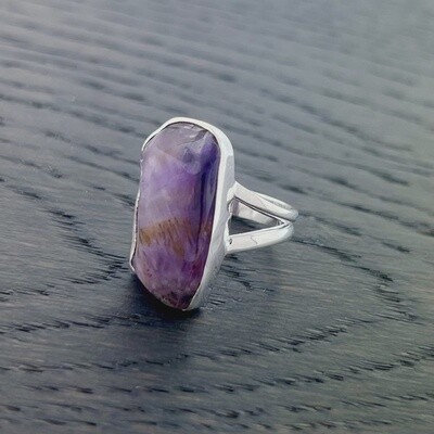 Super Seven Sterling Silver Ring