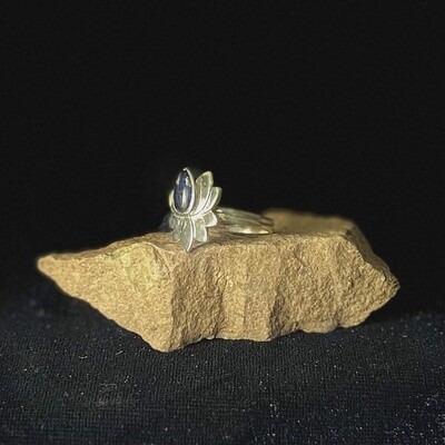 Kyanite Ring Lotus 2