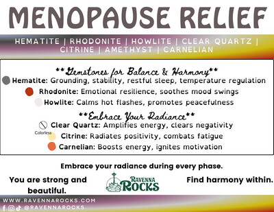 6mm Menopause Relief Bead Stretch Bracelet