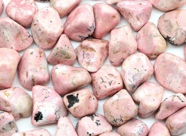 Pink Rhodonite Tumble Stone