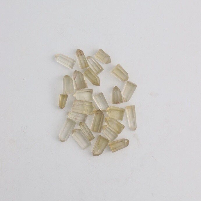 Citrine Single Terminated Point Pocket Stones | Brazil
