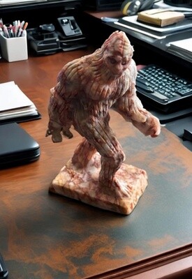 Bigfoot Statue | Red Vein Jasper