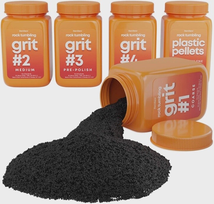 Rock Tumbling Grit Refill