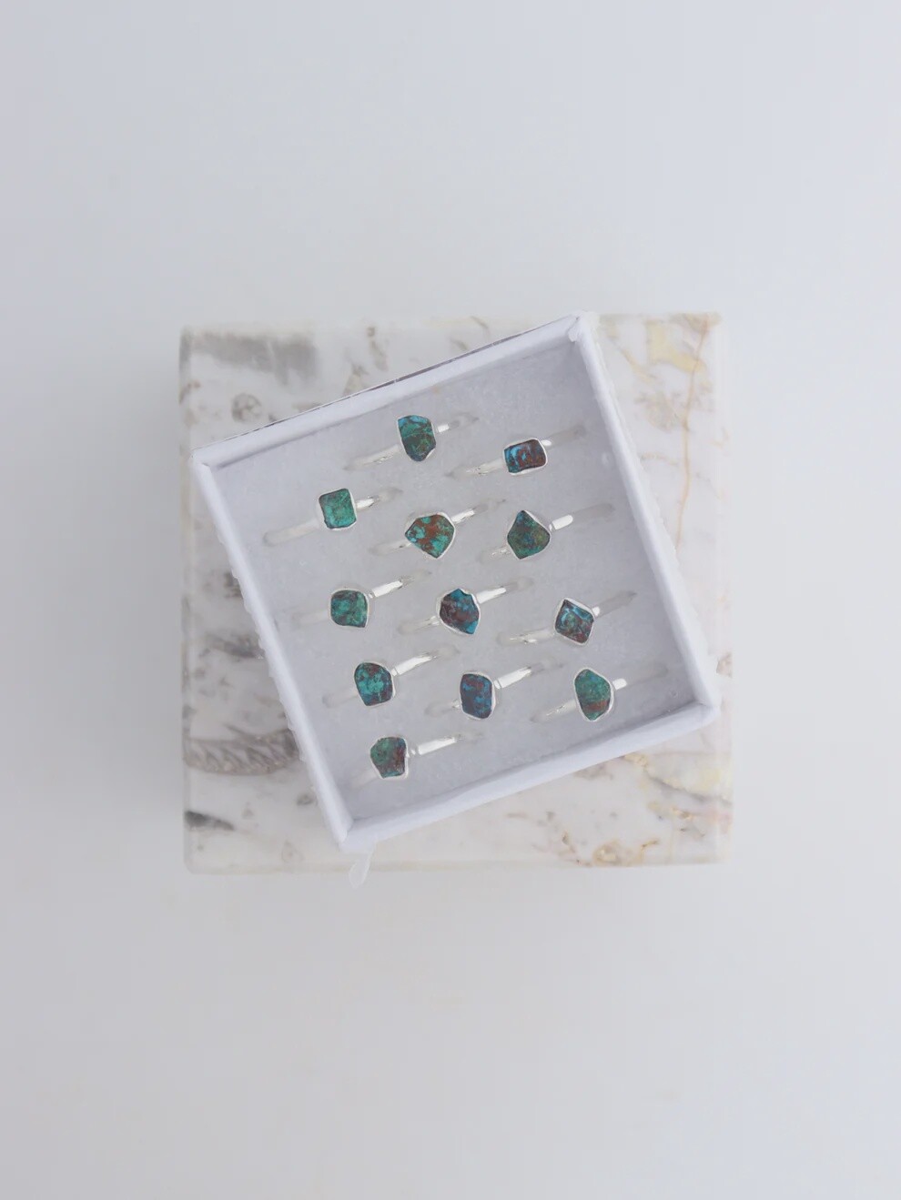 Chrysocolla Sterling Ring
