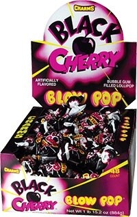 Charms Blow Pop, Type: Black Cherry