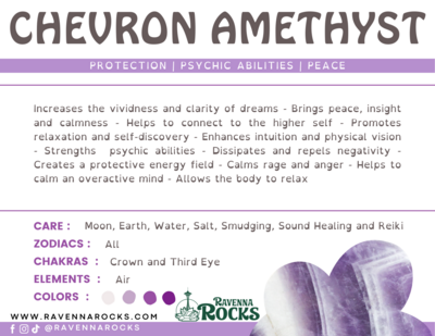 Chevron Amethyst