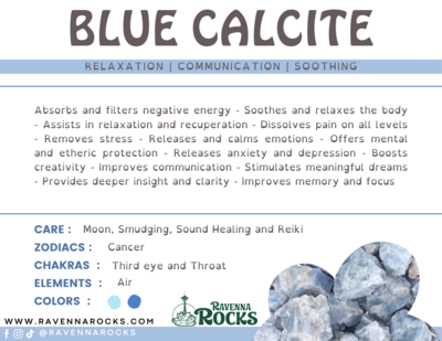 Blue Calcite