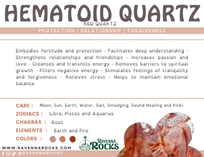 Hematoid Quartz