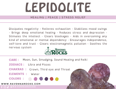 Lepidolite Mica