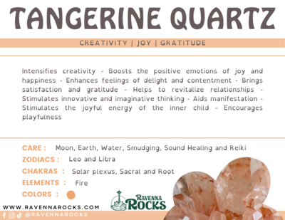 Tangerine Quartz