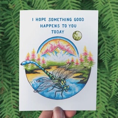 Dragonfly Dream Greeting Card