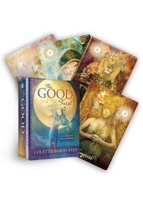 The Good Tarot | A 78-Card Modern Tarot Deck with The Four Elements - Air, Water, Earth, And Fire