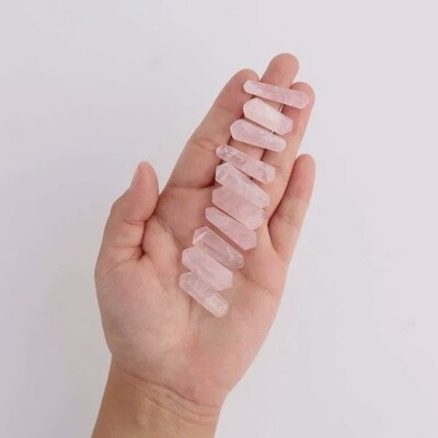 Mini Rose Quartz Double Terminated Points