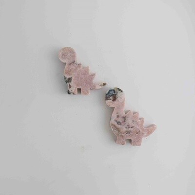 Pink Amethyst Dinosaur